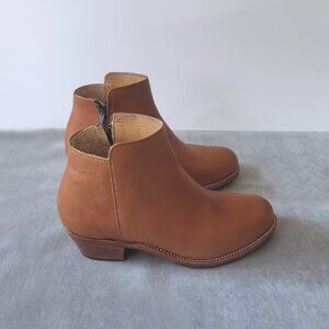 Adelante The Granada Caramel Handmade Leather Ankle Boots Size 8.5 B $350 Retail